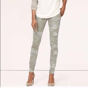 Loft Camo Skinny Pants